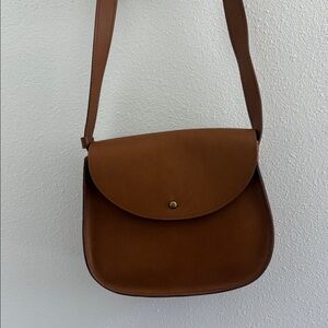 Madewell Leather Crossbody/Shoulder Bag English Saddle